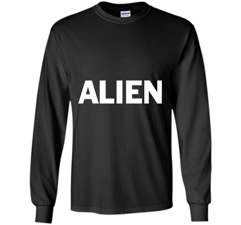 Alien Lazy Halloween Costume Funny T Shirt
