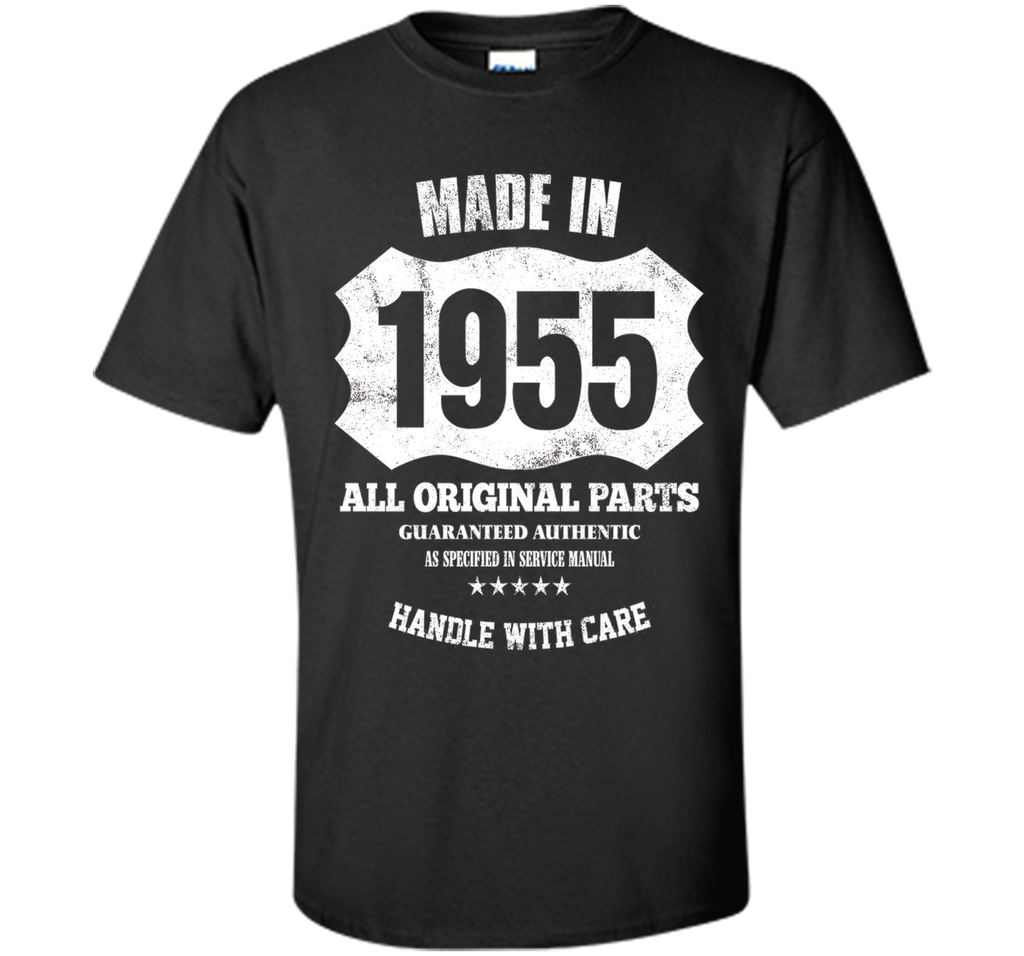 Made 1955 Original Parts 61st Birthday 61 Years Old T-Shirt