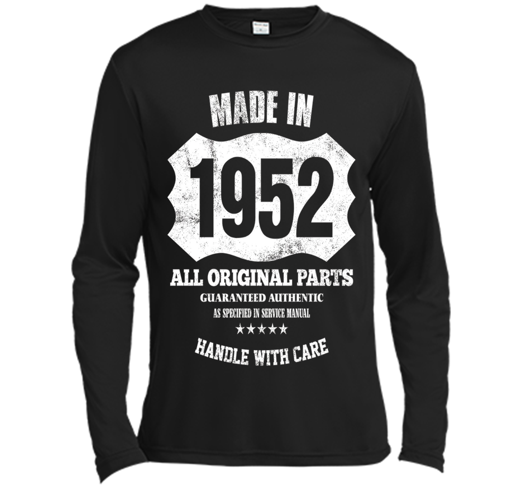 Made 1952 Original Parts 65th Birthday 65 Years Old T-Shirt