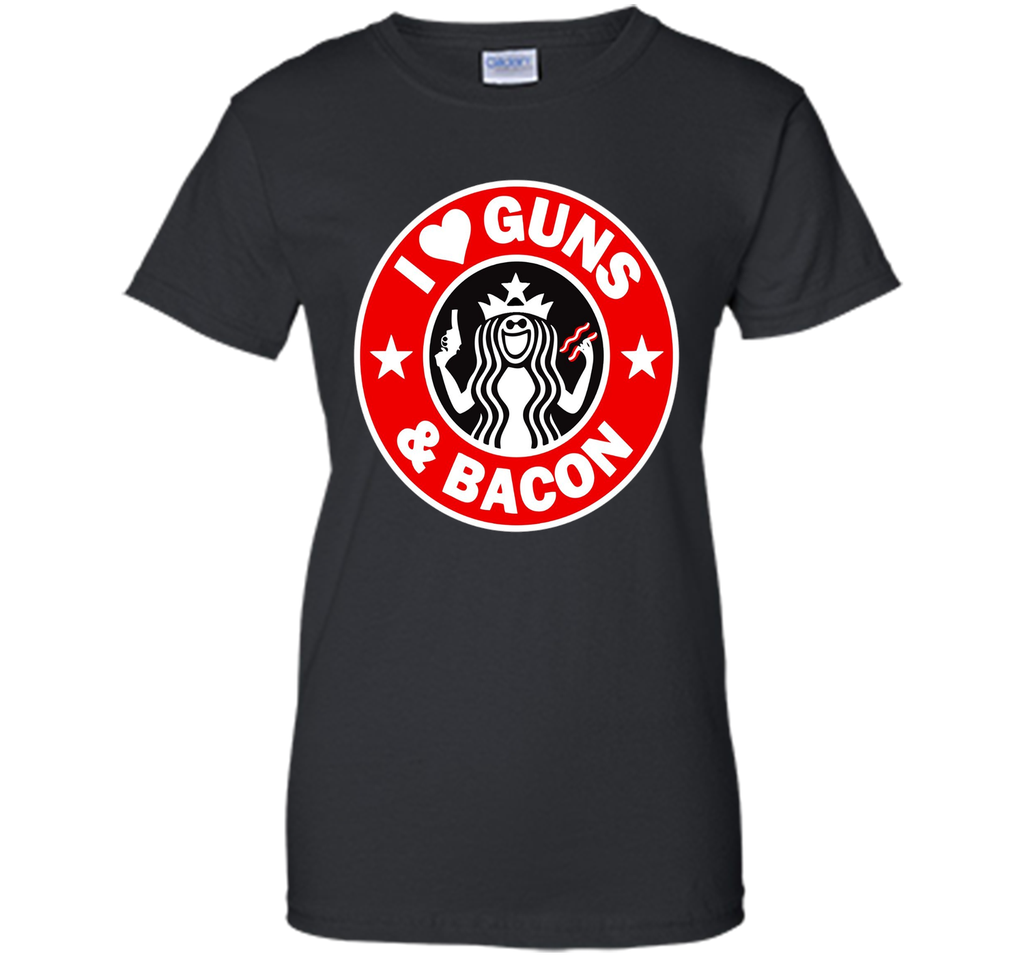 I Love Guns And Bacon T-Shirt