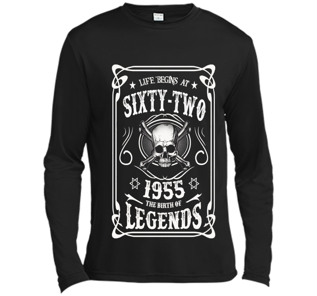 Life begins at 62 - 1955 - the birth of legends (v.2017) cool shirt