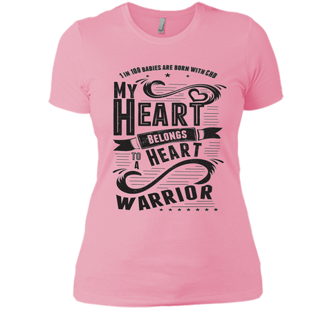 CHD Shirts - My Heart Belongs To A Heart Warrior T-Shirt
