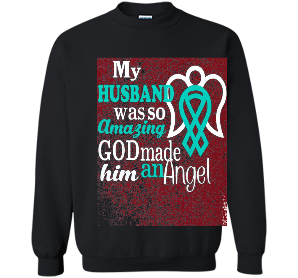 my husband was so amazing god made him an angel shirt