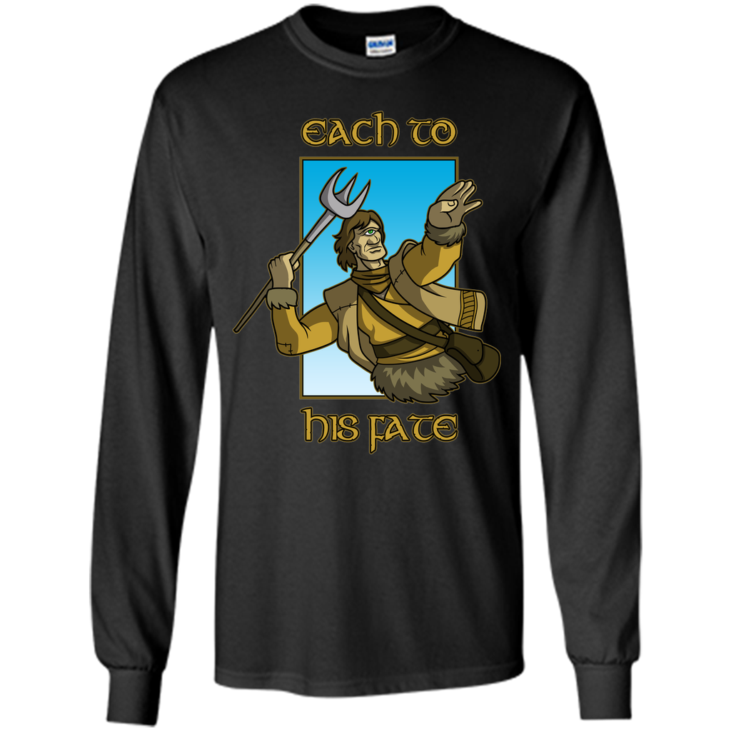 Each to His Fate-Cartoon graphic T-Shirt