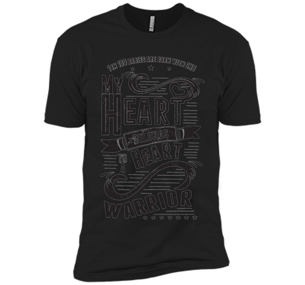 CHD Shirts - My Heart Belongs To A Heart Warrior T-Shirt