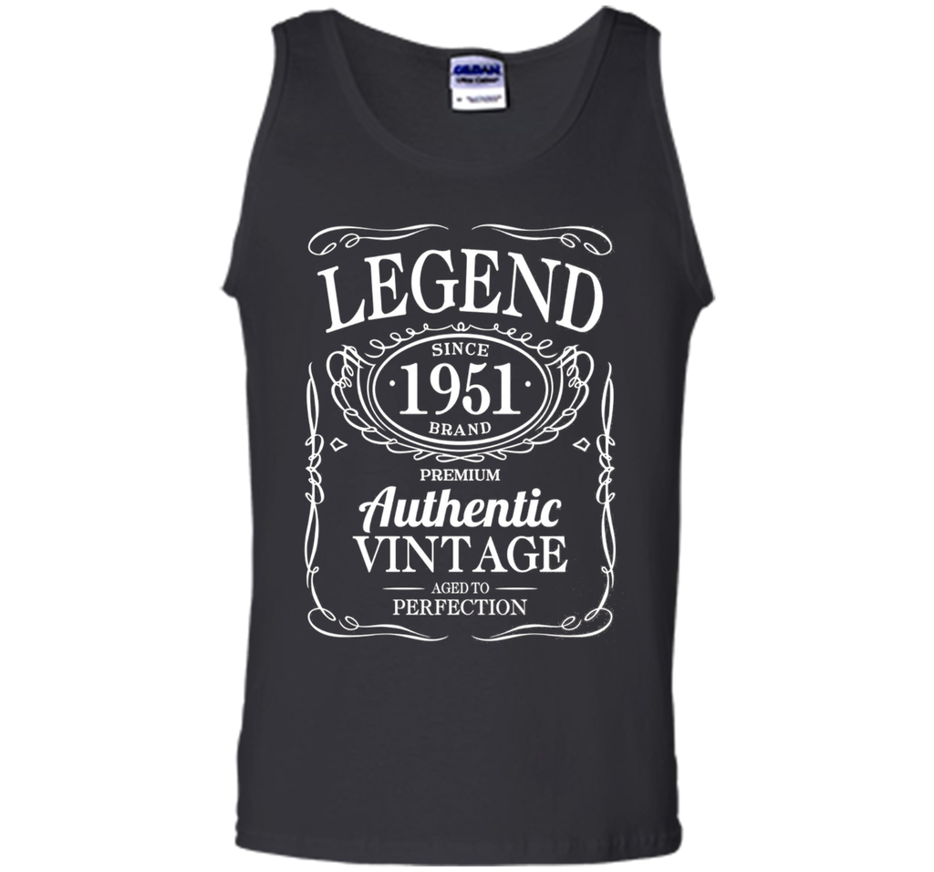 65th Birthday Gift T-Shirt Legend Since 1951 Premium Vintage