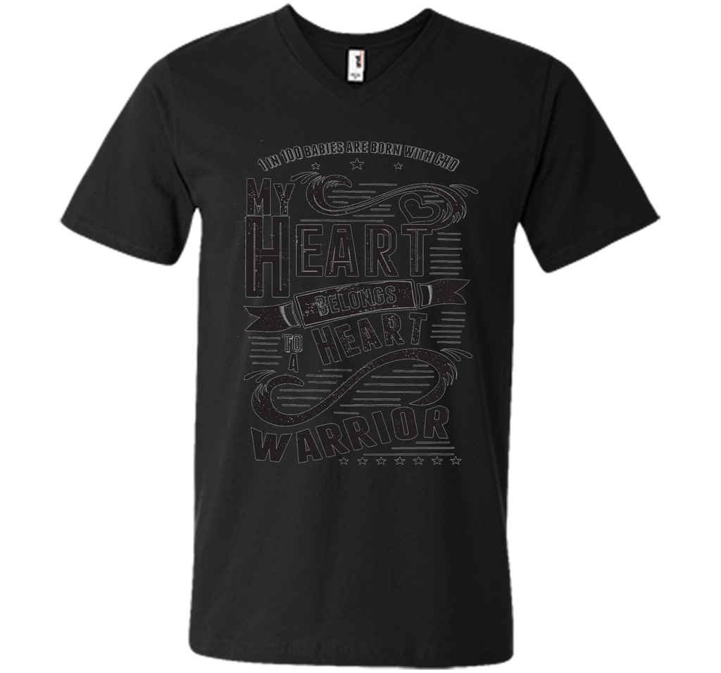 CHD Shirts - My Heart Belongs To A Heart Warrior T-Shirt