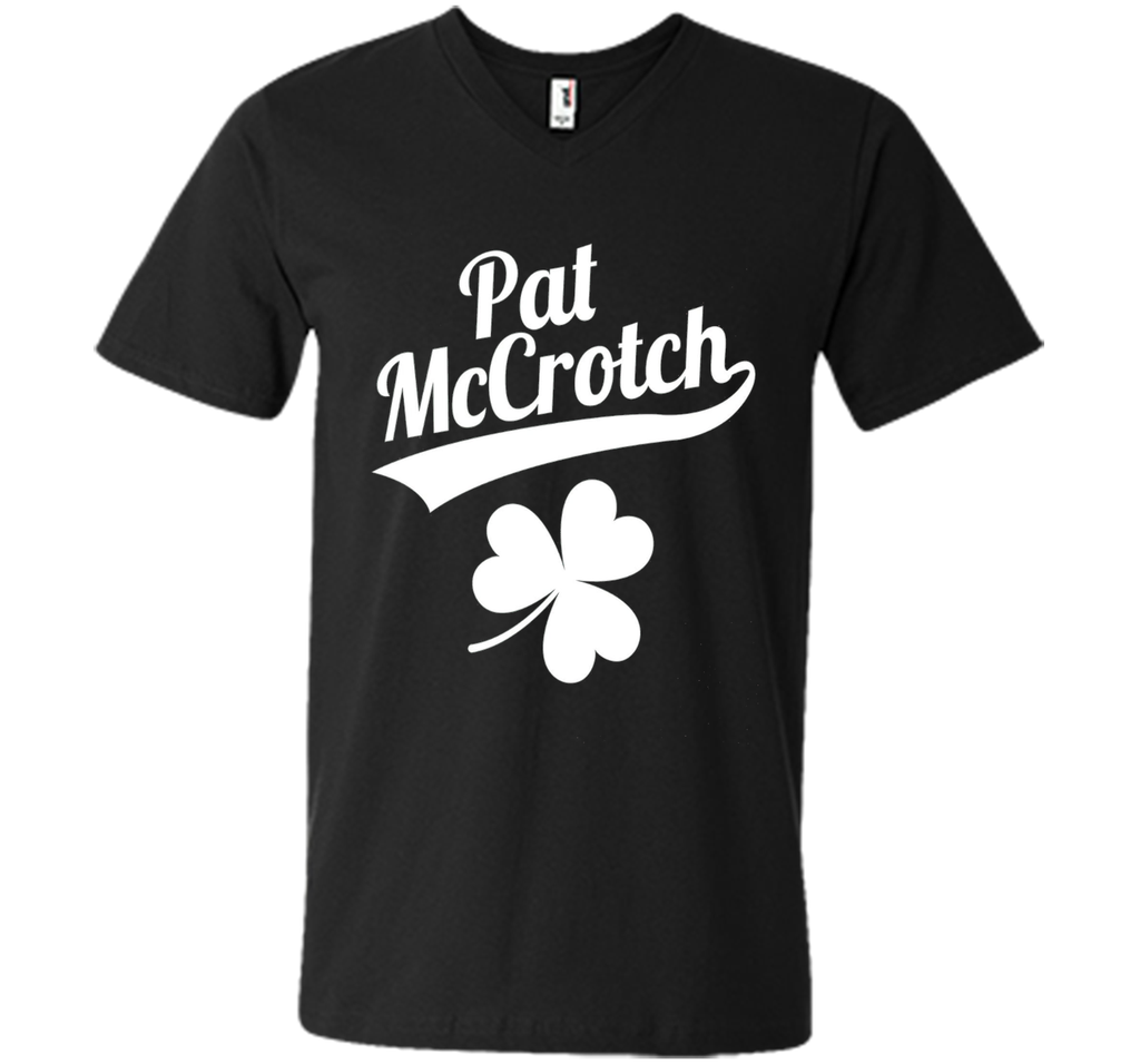 Funny Pat McCrotch St. Patricks Shamrock Tee Shirt