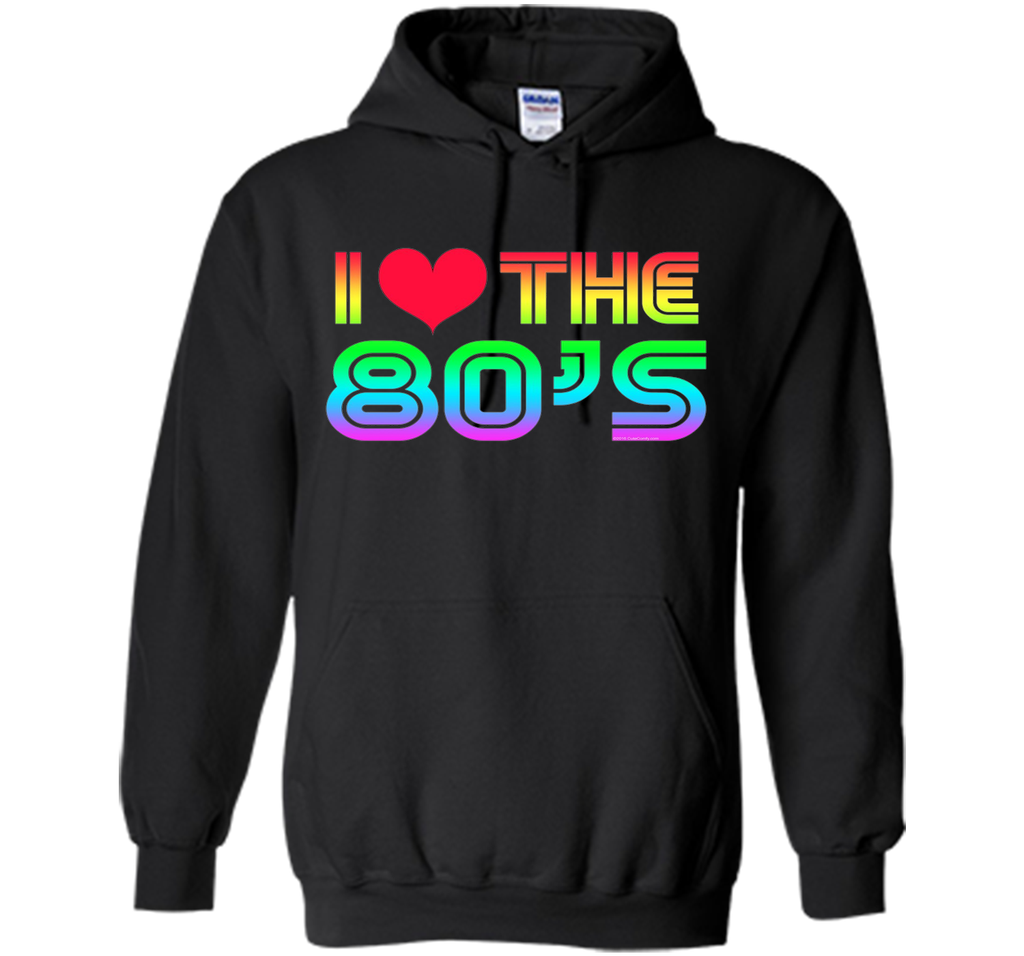 I Love the 80's Eighties Gaming Rainbow T-Shirt