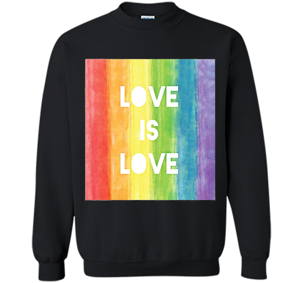 Love Is Love Gay Lesbian LGBT Pride Rainbow T-Shirt