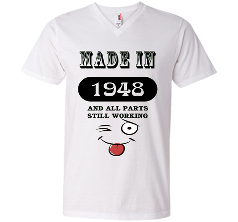 68th Birthday Gift Made in 1948 Funny Ladies Gentlemans T-Sh