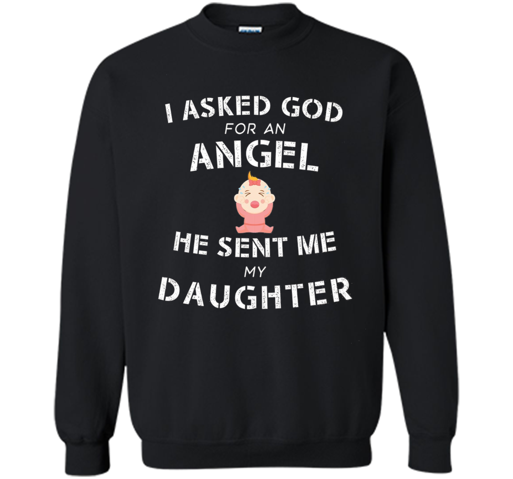 Funny Shirt Fathers Day Gifts From Daughter T Shirt Angel