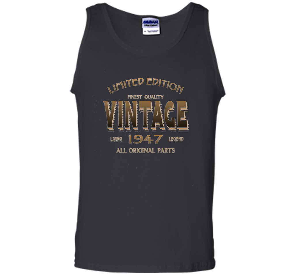 1947 T-shirt 70th Birthday Gift 70 Year Old B-day Present