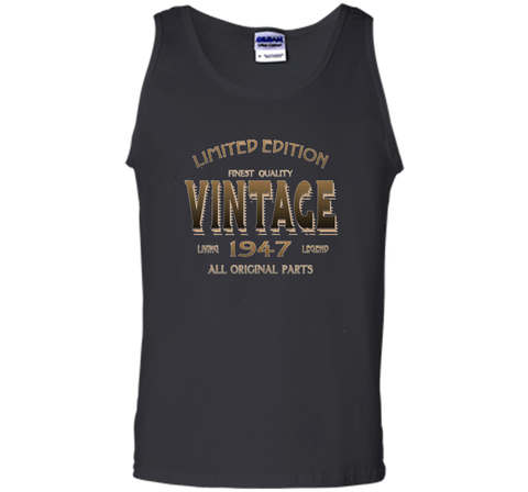 1947 T-shirt 70th Birthday Gift 70 Year Old B-day Present