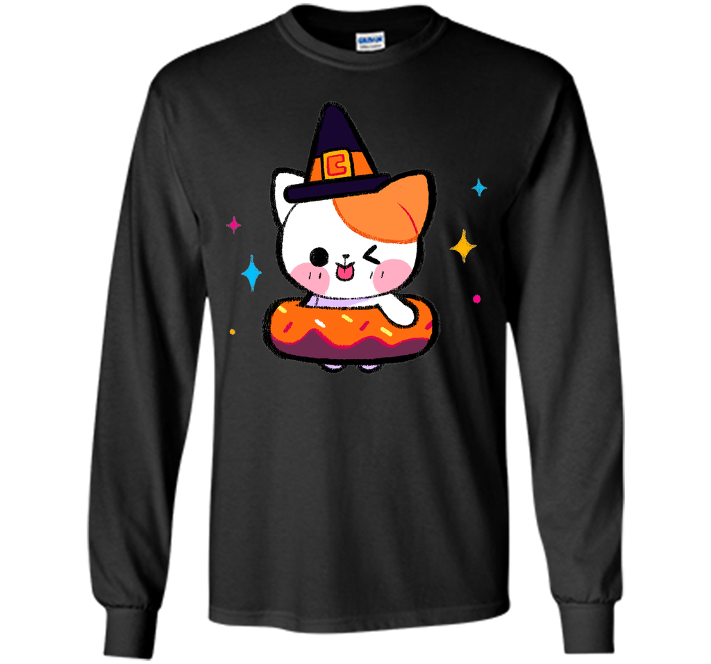 Donut Cat Witch T-Shirt