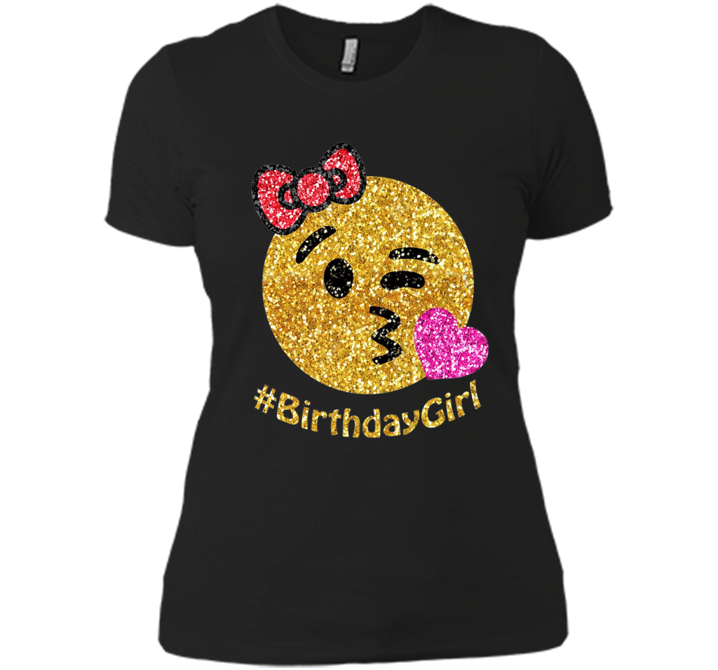 birthday emoji shirt for girls