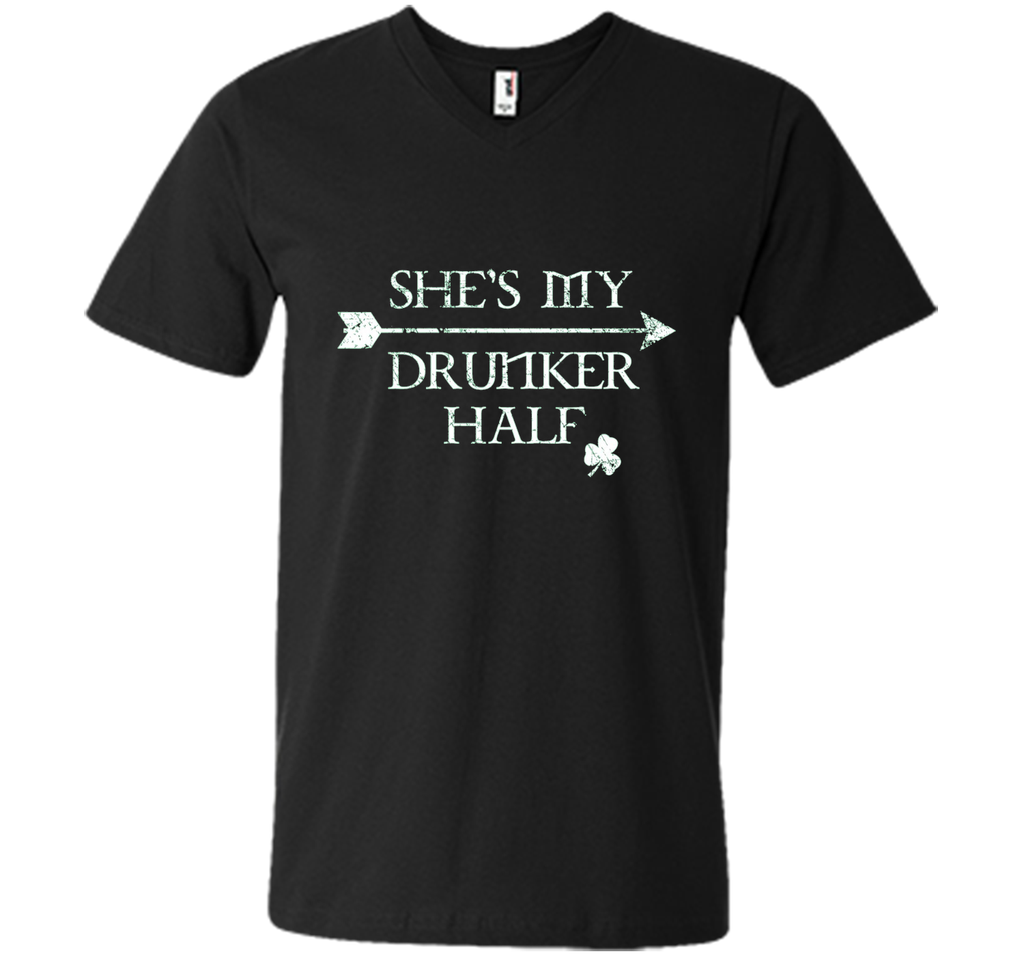 She's My Drunker Half Shirt Funny St. Patrick's Day Pub Gift