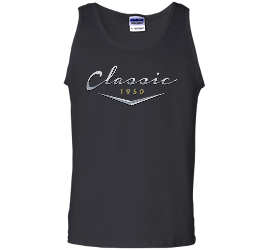 Men's Classic Car Vintage 1950 Birthday T Shirt Gift for Him, Dad