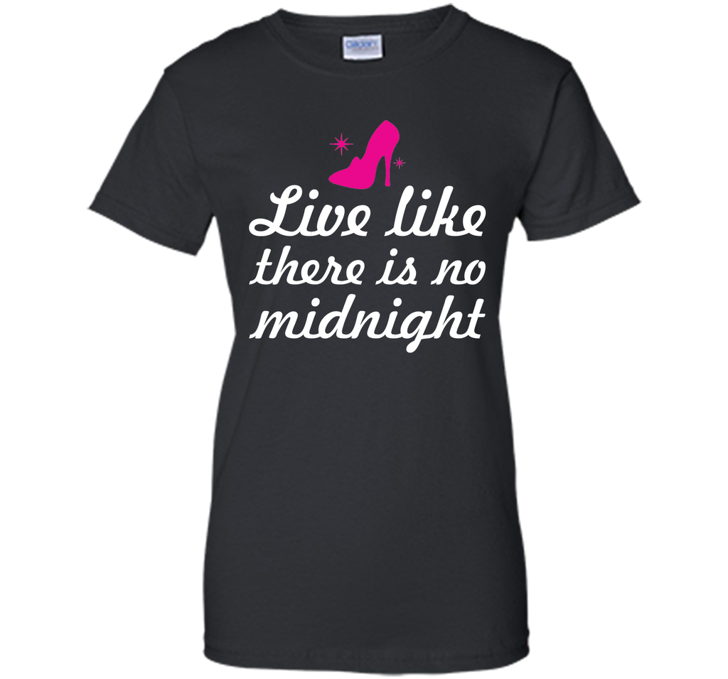 Live Like There is No Midnight Graphic Shoe T-shirt T-Shirt
