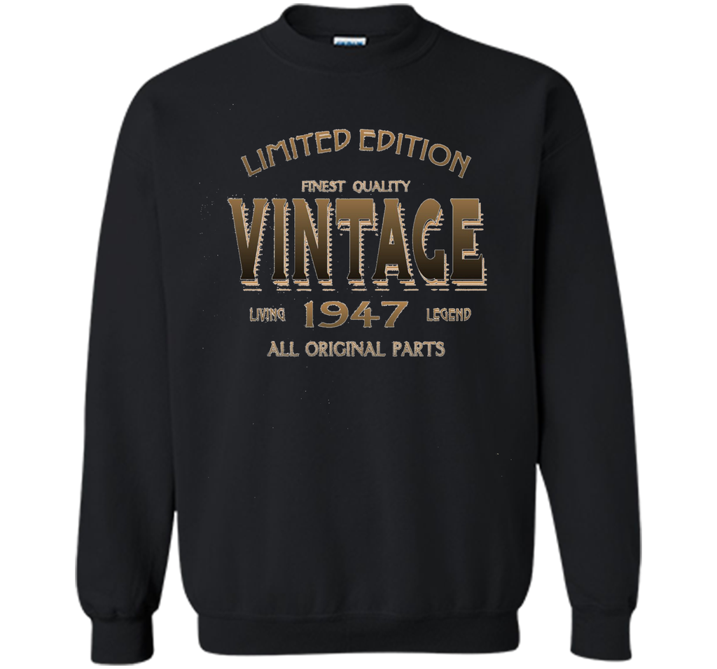 1947 T-shirt 70th Birthday Gift 70 Year Old B-day Present