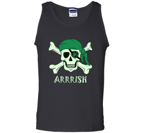 Arrish Irish Pirate St Patricks Day Shirt- Funny Irish Shirt