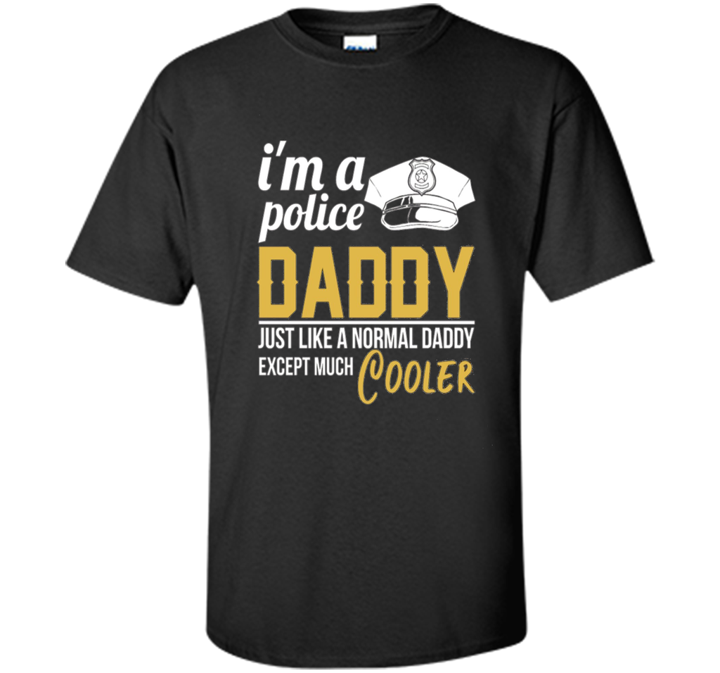 Police Daddy Father's Day shirt - cute gift