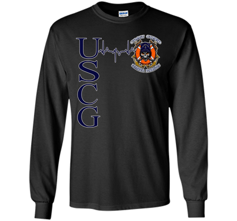 Coast Guard Heartbeat T-Shirt cool shirt