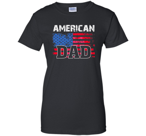 American Dad Flag Hilarious Shirt Gift For Father's Day