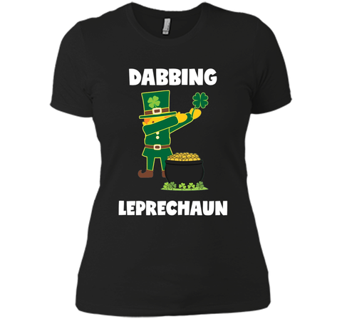 Dabbing Leprechaun St. Patricks Day Tshirt for Boys Girls