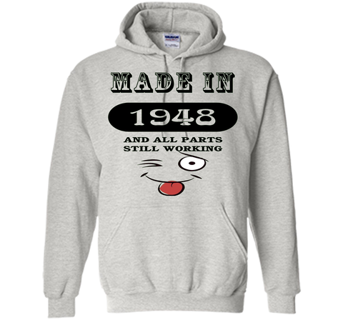68th Birthday Gift Made in 1948 Funny Ladies Gentlemans T-Sh