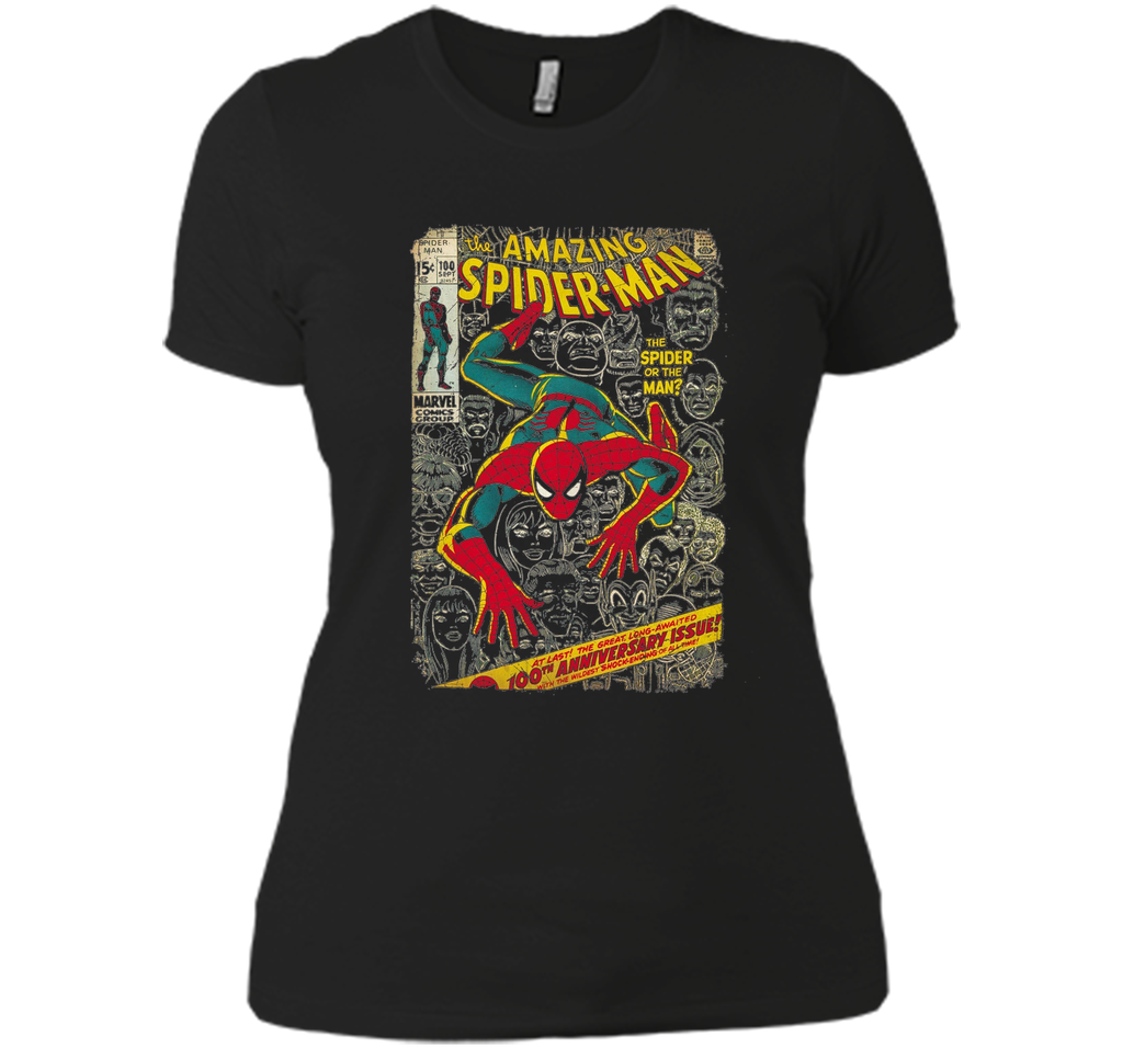 Spider-Man Comic Book Anniversary Graphic T-Shirt