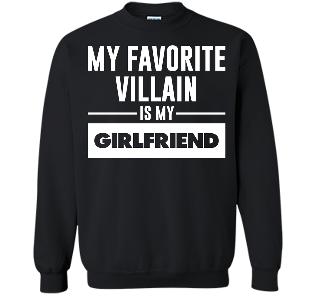My Favorite Villain is My Girlfriend Funny Graphic T-shirt T-Shirt