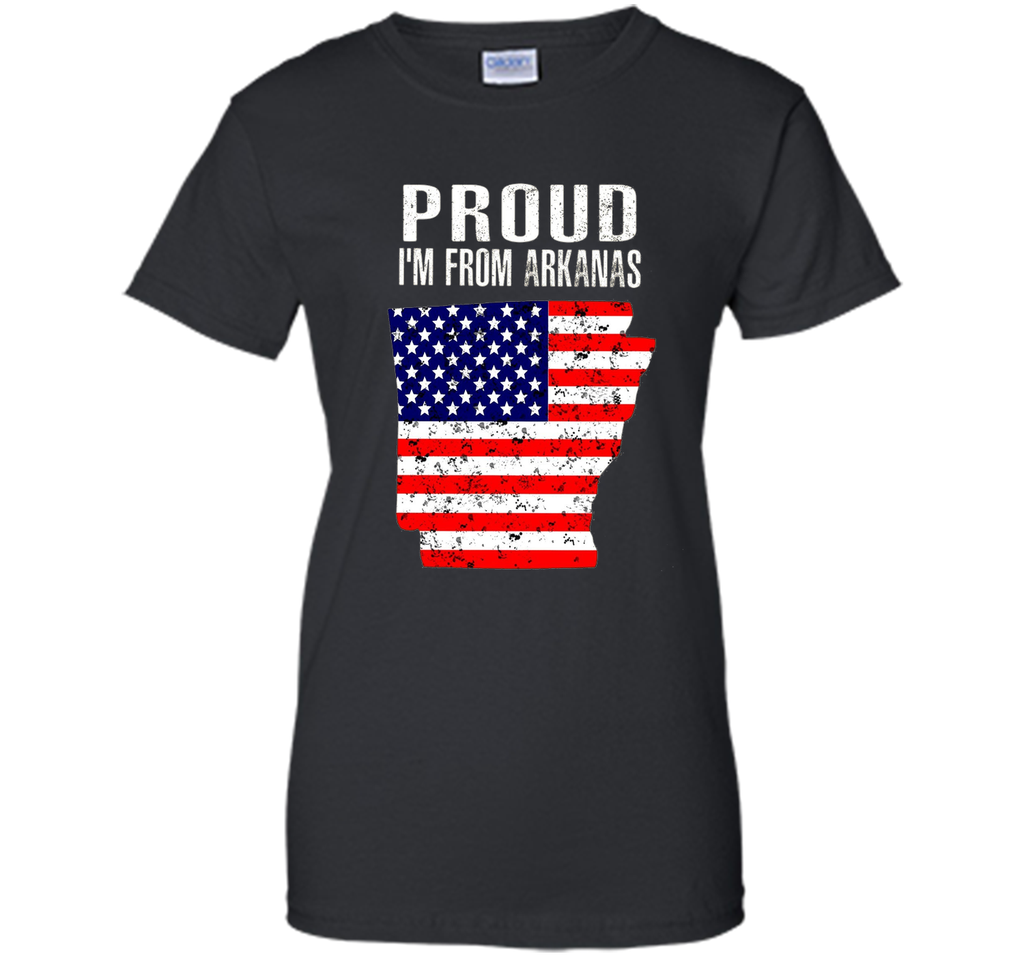 Proud of Arkanas  -US flag Independence day Tshirt