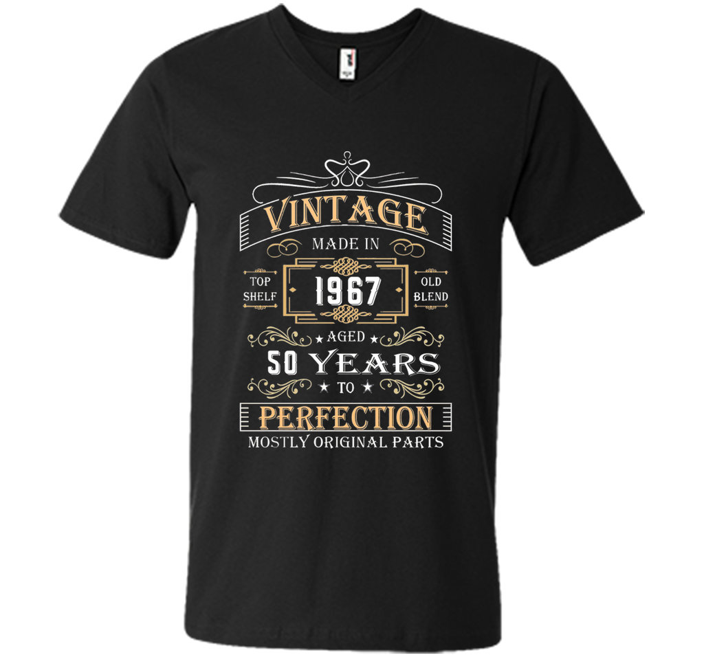 Vintage Age 50 Years 1967 Perfect 50th Birthday Gift T-Shirt