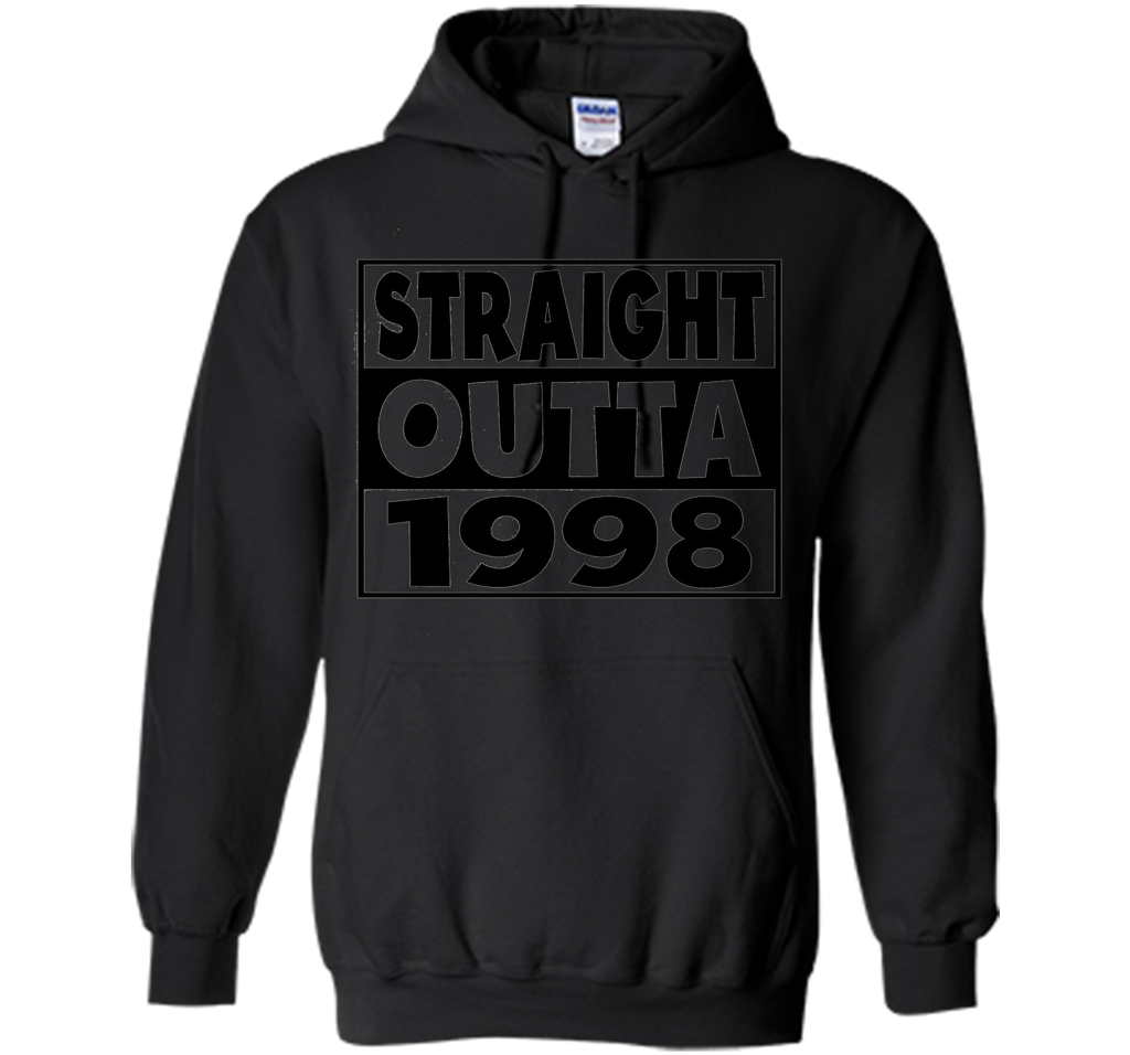 19th Birthday Gift T-Shirt Straight Outta 1998 White