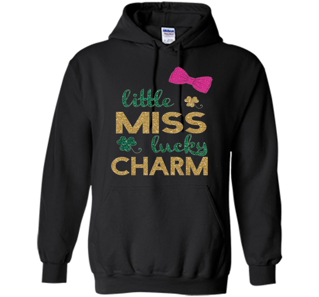 Little miss lucky charm st. patrick's day shirts for girls