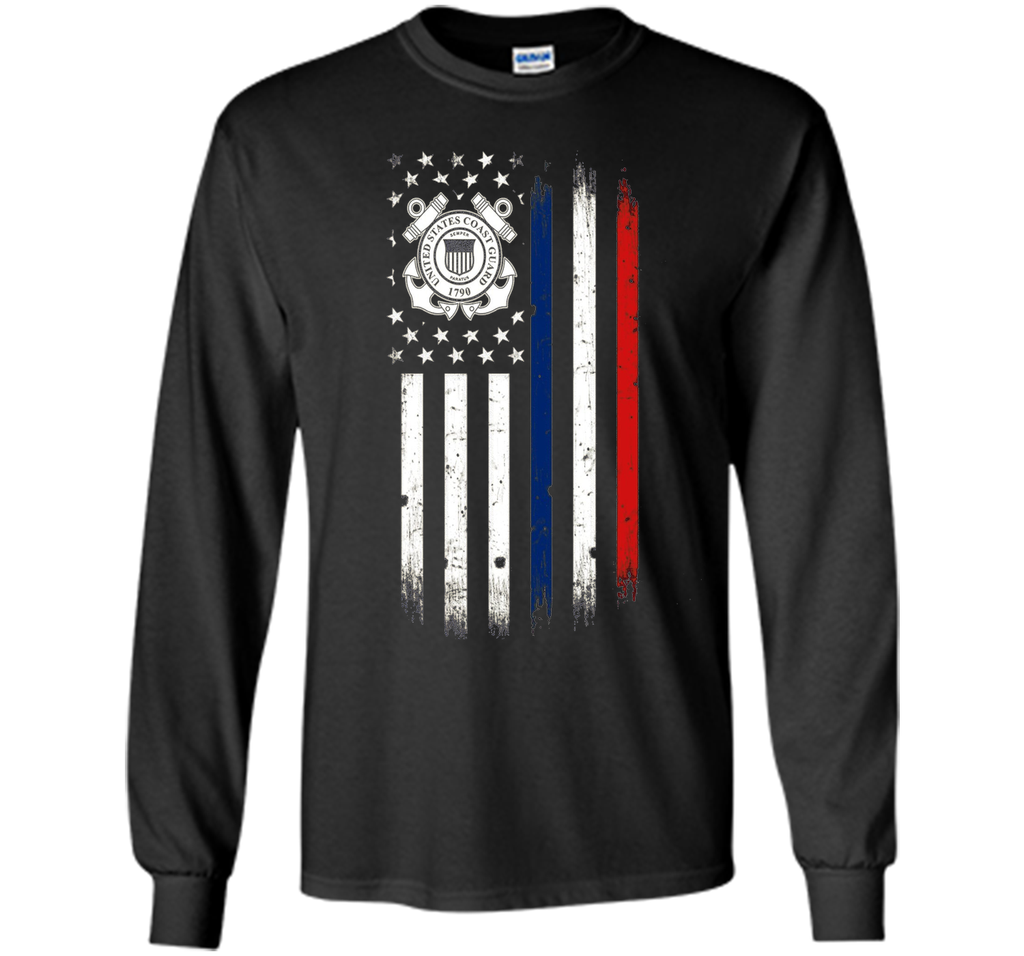 US Coast Guard American Flag Tshirt cool shirt