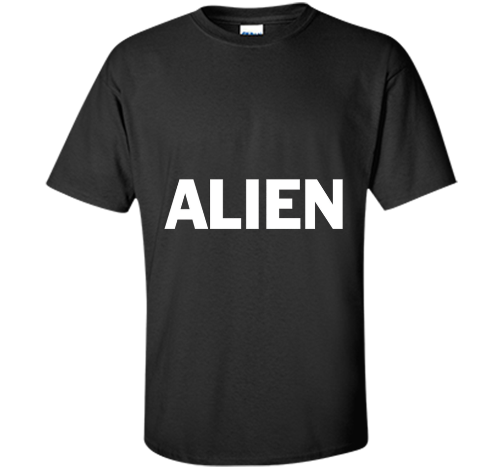 Alien Lazy Halloween Costume Funny T Shirt