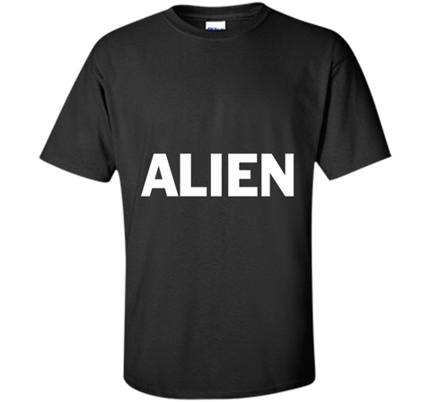 Alien Lazy Halloween Costume Funny T Shirt