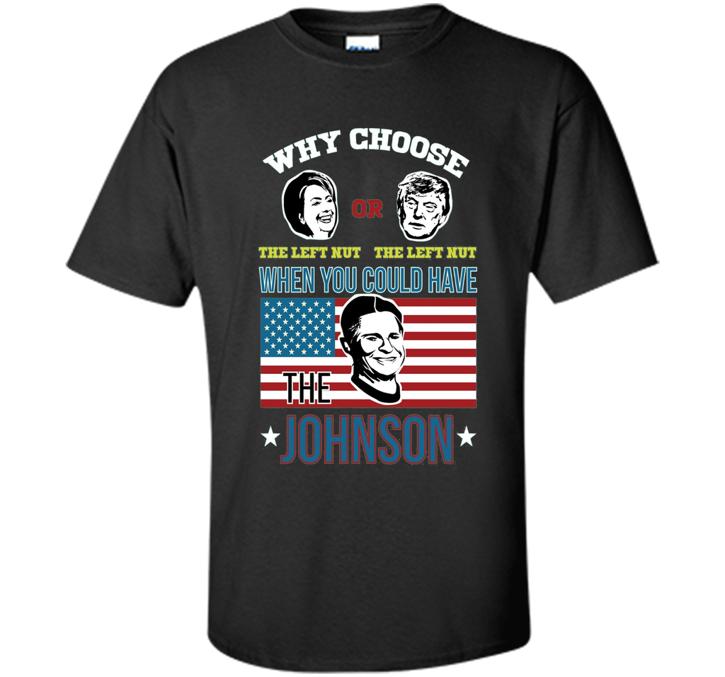 Why Choose The Left Nut Or The Right Nut T-Shirt