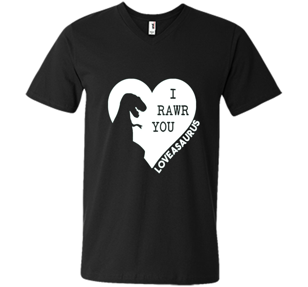 Dinosaur Valentine's Day T-Shirt Dino Valentines Boys Girls