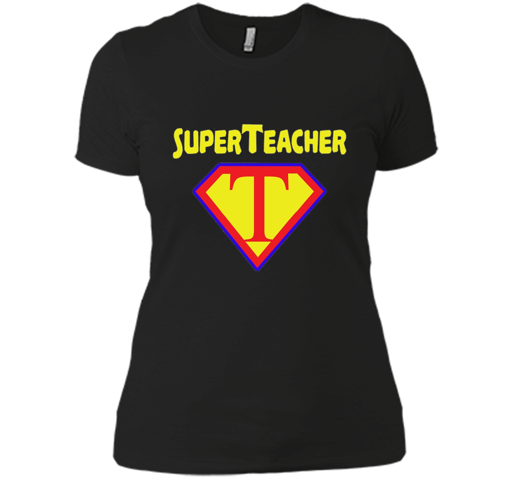 Superteacher Superhero Funny Teacher Gift T-shirt