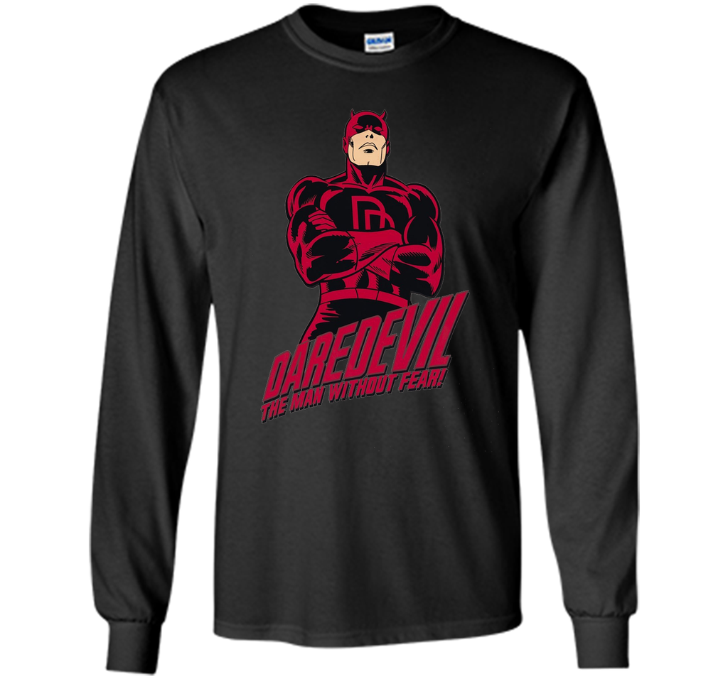 Daredevil Superhero Man Without Fear Graphic T-Shirt