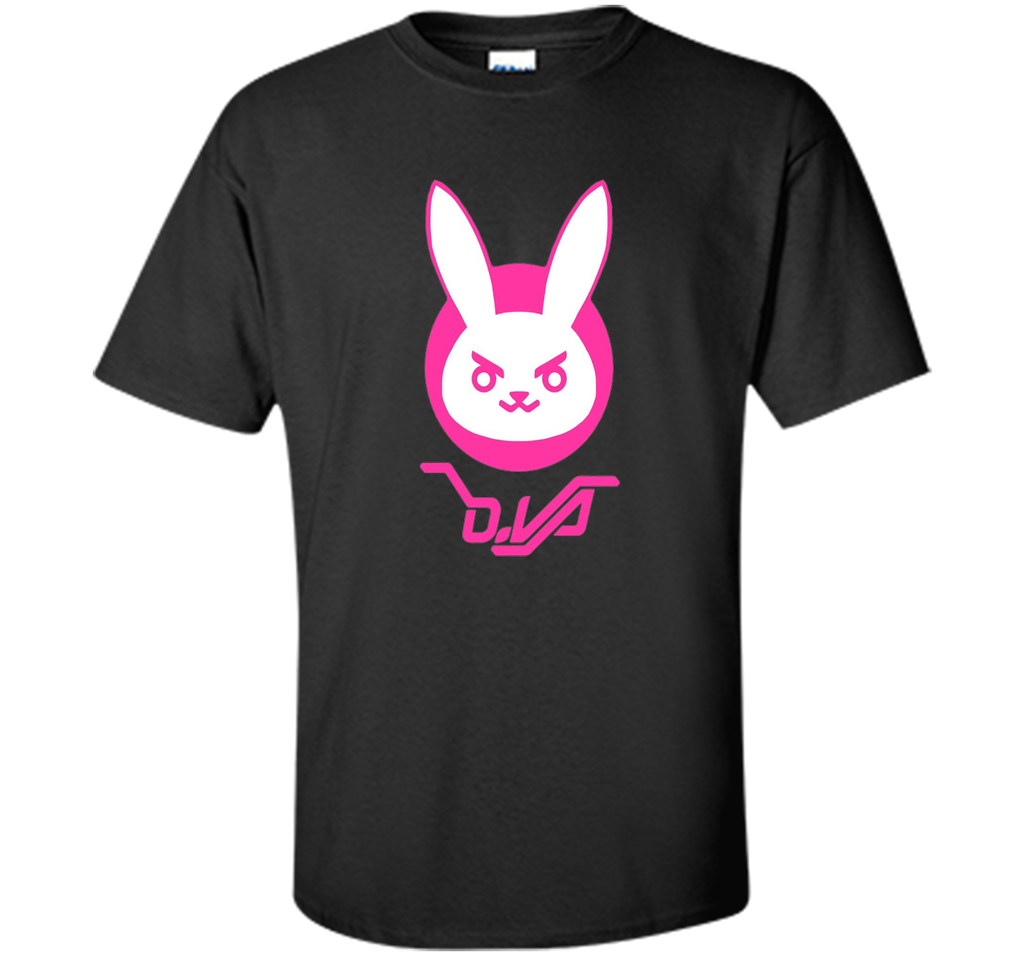 Overwatch D.VA Bunny Spray Tee Shirt