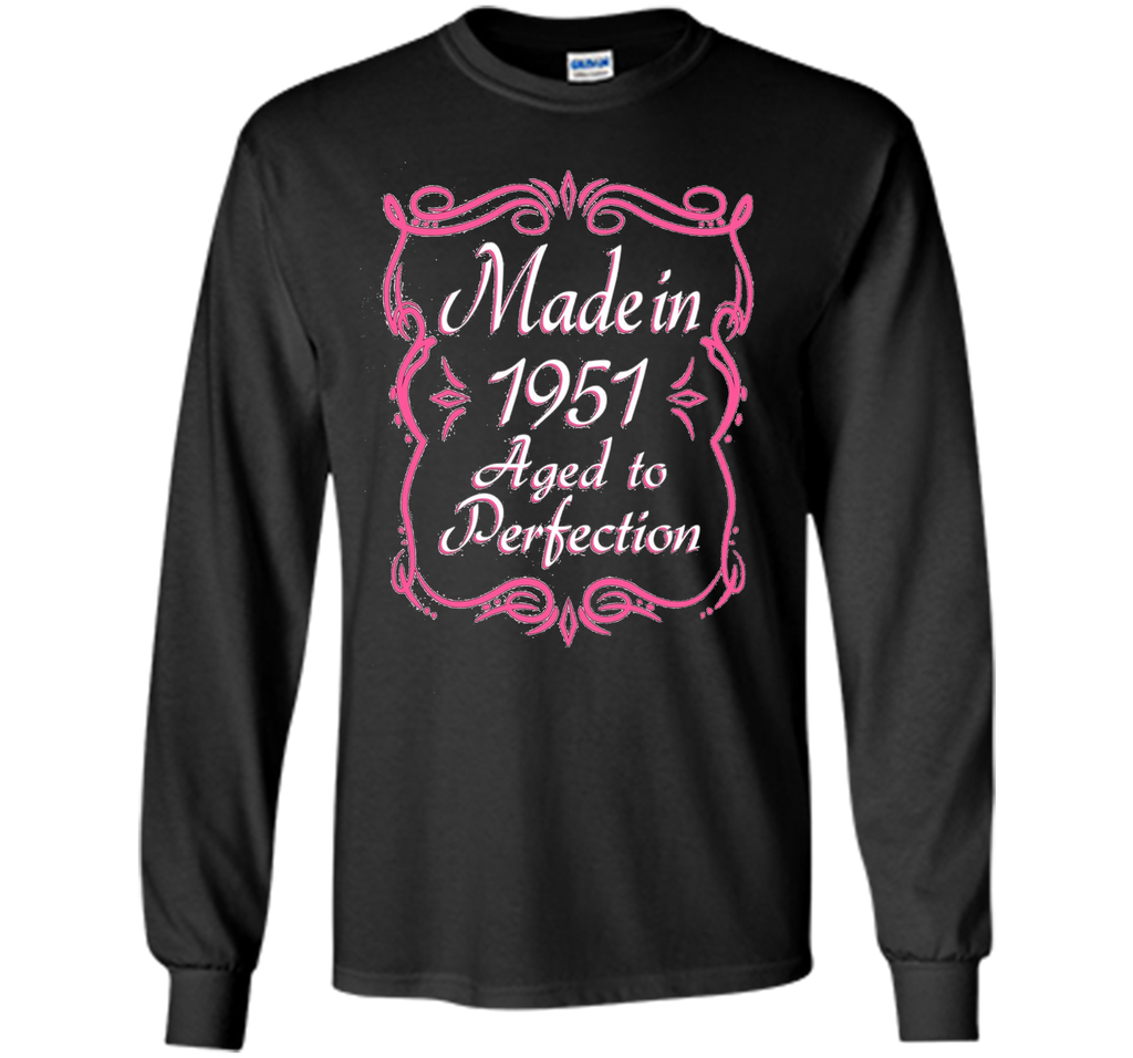 65th Birthday Gift Made In 1951 Aged To Perfection Pink