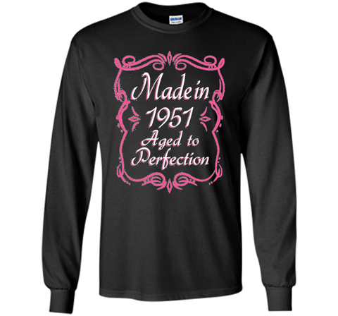 65th Birthday Gift Made In 1951 Aged To Perfection Pink