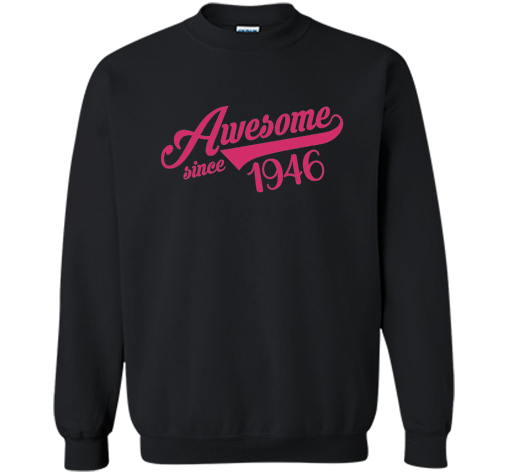 Awesome Since 1946 Womens T-Shirt Birthday Gift 70 Years Old