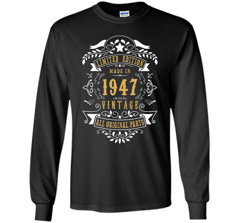 70 years old Made Birth in 1947 70th birthday Gift T-Shirt