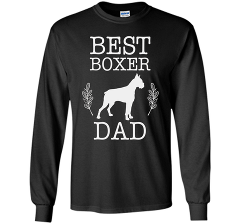 Best Boxer Dad Shirt Father's Day Gift for Dog Lover