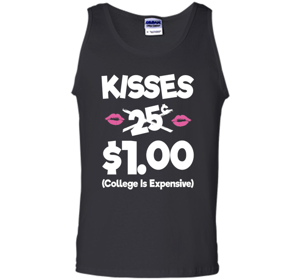 Kisses 25 Cents - Funny Boys & Girls Valentines Day TShirt